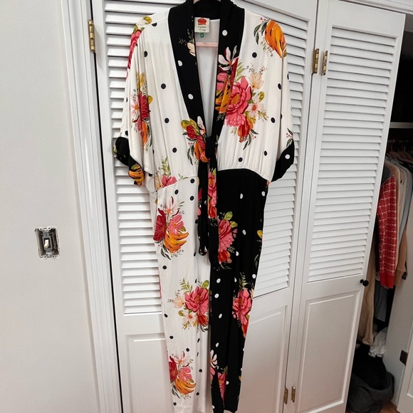 Farm Rio Pants & Jumpsuit - S - Mixed Nanaju - Picture 3 of 4